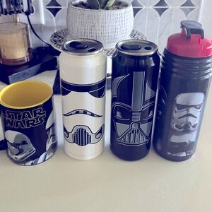 STAR WARS DRINK WARE BUNDLE Igloo Mug Water bottle insulated GUC